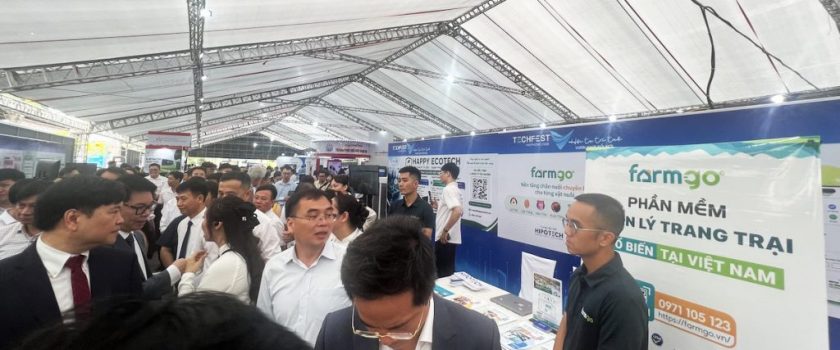 Gian hàng công nghệ nông nghiệp của HIPOTECH tại Techfest Hải Phòng 2026