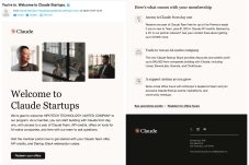Email xác nhận HIPOTECH là thành viên chương trình Claude Startups của Anthropic ngày 09/10/2026